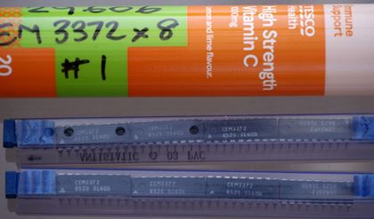 Curtis-Eight original CEM 3372 chips #1